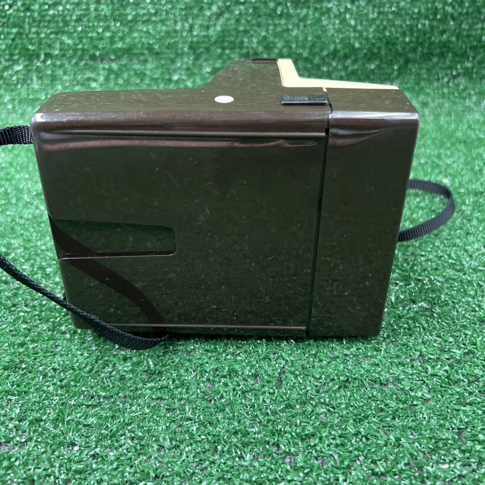 Vintage Polaroid One Step Land Camera Sears Special Instant Film Rainbow W/Strap